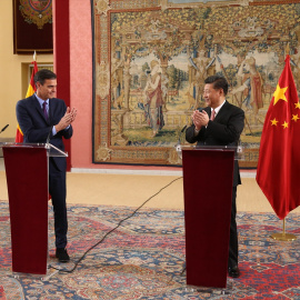 24/03/2023. Pedro Sánchez junto a Xi Jinping, en el encuentro celebrado el pasado 28 de noviembre de 2018.