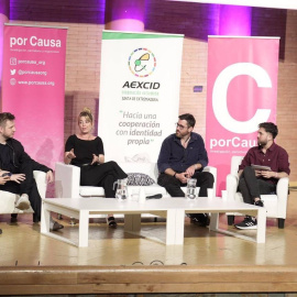 Congreso Internacional de Periodismo de  Migraciones, organizado por la Fundación Por Causa en Mérida.