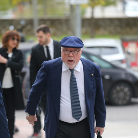 El excomisario José Manuel Villarejo a su llegada a un juicio en la Audiencia Provincial de Madrid, a 8 de noviembre de 2022.