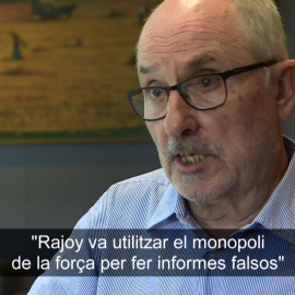 Entrevista a Rafael Ribó: "Rajoy va utilitzar el monopoli de la força per fer informes falsos"