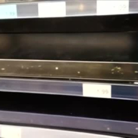 La huelga de transporte causa  algunos problemas de abastecimiento