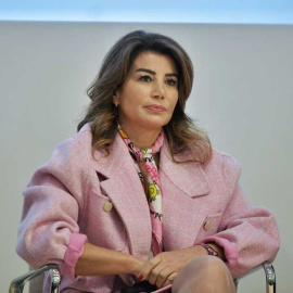 La escritora y activista libanesa Joumana Haddad.