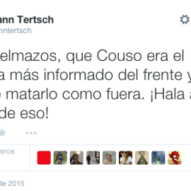 Captura de uno de los tuits de la polémica