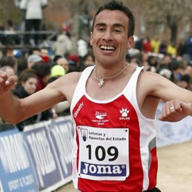 El atleta Mohamed Marhoum.