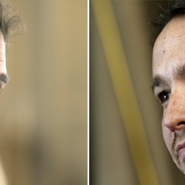 El presidente de Ciudadanos, Albert Rivera, y el secretario general de Podemos, Pablo Igleias. EFE