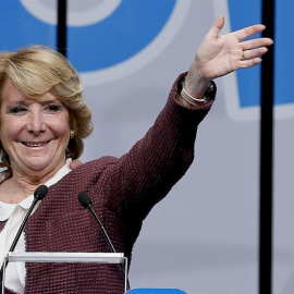 La candidata del PP a la Aldaldía de Madrid, Esperanza Aguirre. EFE