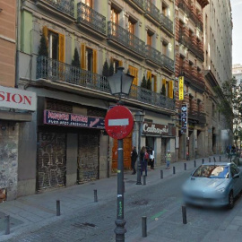 Calle Valverde, Madrid./ Google Street View