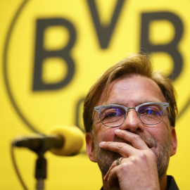 Klopp, durante la rueda prensa. REUTERS/Ina Fassbender