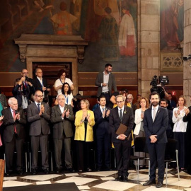 Presa de possessió del govern de la Generalitat sota la presidència de Quim Torra / EFE Toni Albir