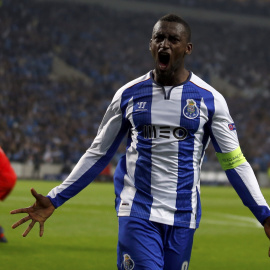 Jackson celebra su gol al Bayern de Múnich. REUTERS/Rafael Marchante