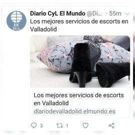 Publicación de 'El Mundo'.