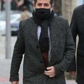 (25/01/2022) Jordi Sànchez, a su llegada a un acto de conciliación con Casado en el mes de enero