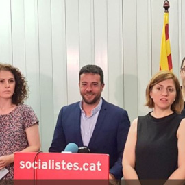 Àlex Pastor, regidor del PSC de Badalona, comunica els resultats de la consulta interna sobre la moció de censura / PSC Badalona