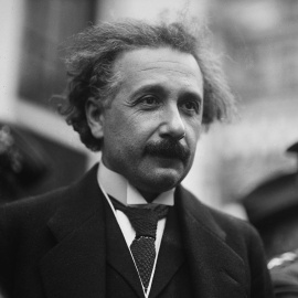 Albert Einstein en la década de los veinte, la época a la que corresponde el último volumen editado de sus documentos completos./LIBRARY OF CONGRESS