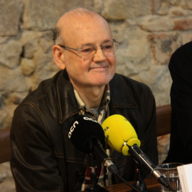 Lluís-Anton Baulenas, guanyador de la primera edició del Premi Santa Eulàlia de novel·la de Barcelona amb 'Seré el teu mirall'.