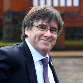 25/03/2019 - Carles Puigdemont en el norte de Alemania el 25 de marzo de 2019 | AFP/ Carsten Rehder