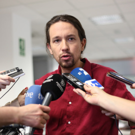 El líder de Podemos, Pablo Iglesias. PÚBLICO
