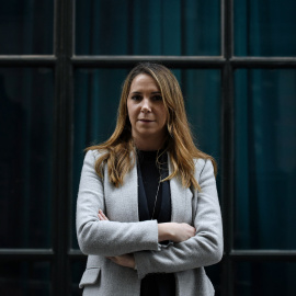 Mar Espinar, portavoz del PSOE en el Ayuntamiento de Madrid, tras la entrevista con Público.