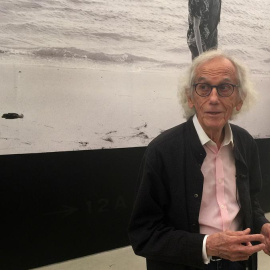 Fotografía del 2 de octubre de 2018 donde aparece el artista Christo Vladimirov Javacheff. / EFE/Ana Mengotti