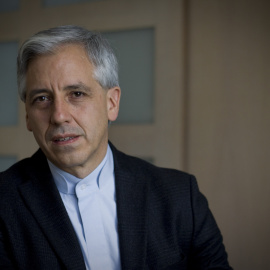 El vicepresidente de Bolivia, Álvaro García Linera, en un encuentro con 'Público' el año pasado. - JAIRO VARGAS