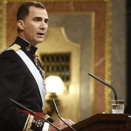 Felipe VI en el Congreso. / Europa Press