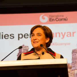 Ada Colau, en la presentación de Barcelona en Comú.
