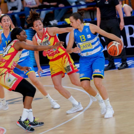 Jugadoras de la selección nacional de baloncesto.