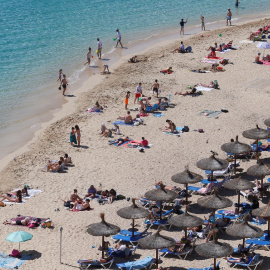 Foto archivo turistas