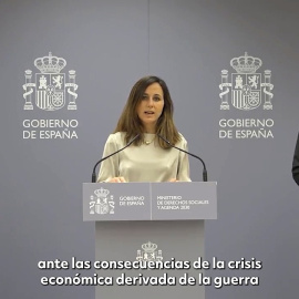 VÍDEO | Podemos se muestra "satisfecho" con el plan de respuesta a la guerra