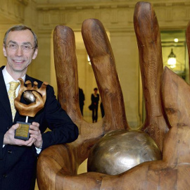 Fotografía de archivo (23/11/2012), del biólogo sueco Svante Pääbo, Premio Princesa de Asturias de Investigación Científica y Técnica 2018. EFE/Hendrik Schmidt