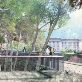 Remodelación de Plaza de España./Ayto. Madrid