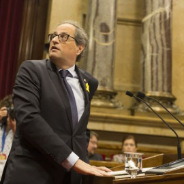 El president de la Generalitat explica al Parlament de Catalunya l'estructura i composició del seu Govern / Parlament de Catalunya