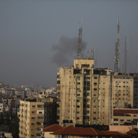 09/05/2023. Ataque israelita a Gaza, a 5 de abril de 2023.