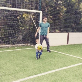 Martín Casillas Carbonero e Iker Casillas, el portero del Real Madrid./ EUROPA PRESS