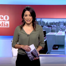 Elena Parreño, en el informativo 'Público al Día' del 6 de junio