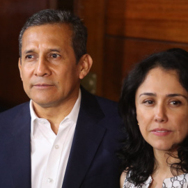 30/04/2018 - El expresidente peruano Ollanta Humala y su esposa, Nadine Heredi, en una imagen de archivo. / EFE