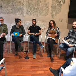 La conferència de la CUP. EUROPA PRESS