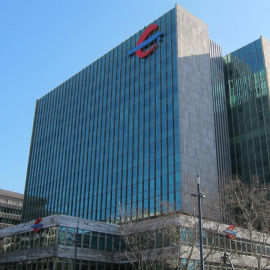 Sede de Ibercaja en Zaragoza. E.P.