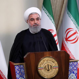 El presidente de irán, Hasan Rohaní. / EFE Fotografía del día 8 de mayo de 2018