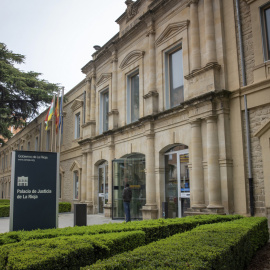 Imagen de archivo del Palacio de Justicia de La Rioja.
