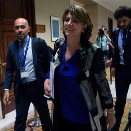 08/05/2019 - Dolores Delgado recoge este miércoles su acta de diputada en el Congreso para la nueva legislatura | EFE/Rodrigo Jiménez