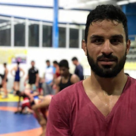 Foto de perfil de Navid Afkari. / TWITTER- NAVID AFKARI