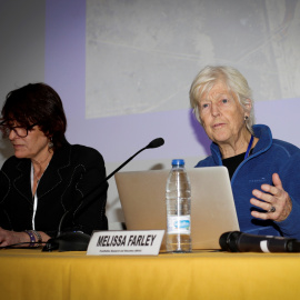 La psicóloga e investigadora estadounidense Melissa Farley.