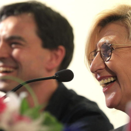 Rosa Díez y Andrés Herzog, en una imagen de archivo. EFE