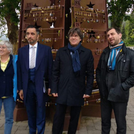 Ponsatí, Puigdemont i Comín, a Schengen. JxCAT