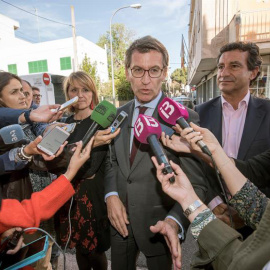 El presidente de la Xunta y del PP de Galicia, Alberto Núñez Feijóo en una reciente imagen. (ATIENZA | EFE)