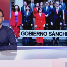 Pau Garcés en el informativo 'Público al Día' del 8 de junio.