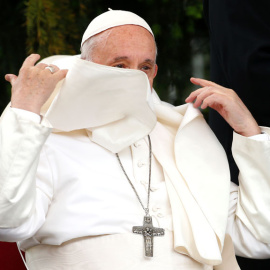 El papa, el pasado martes en Skopje. REUTERS/Yara Nardi