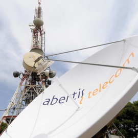 Una antena de Abertis Telecom.