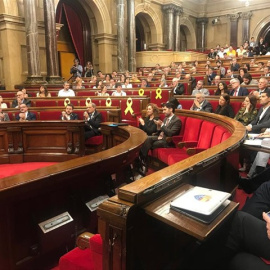 Imagen de archivo de una sesión en el Parlament. - EUROPA PRESS